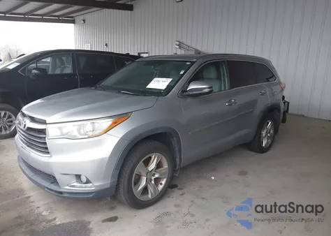 2015 Toyota Highlander Limited V6 z USA, uszkodzony, nr VIN 5TDDKRFH7FS180077